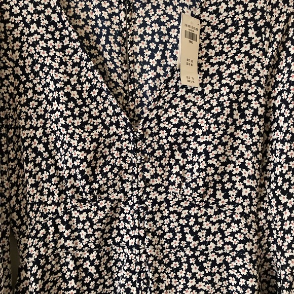 Abercrombie long sleeve button through mini dress - Picture 3 of 4